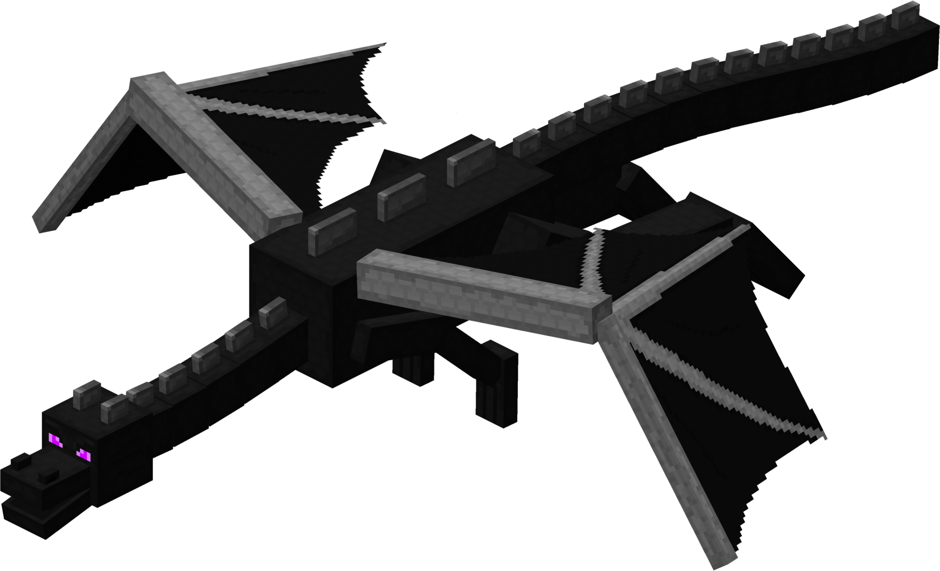 Minecraft dragon head